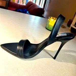 Batali sandals Black leather size 11